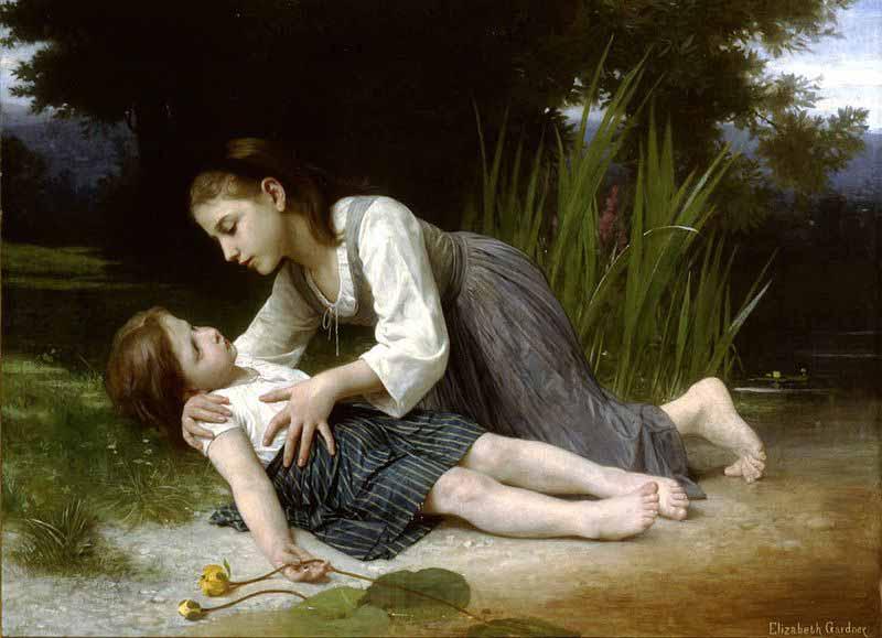 Elizabeth Jane Gardner The Imprudent Girl Spain oil painting art